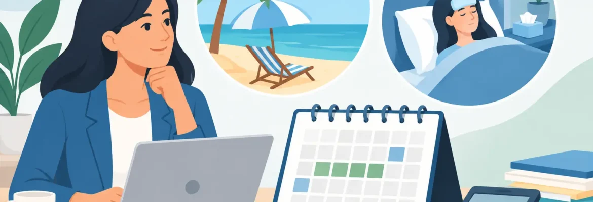 Cálculo de vacaciones y enfermedad en nómina
